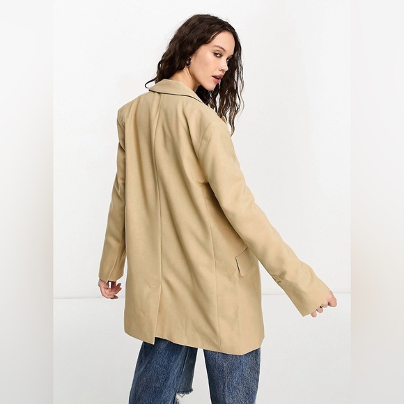 NWT ASOS Tan Blazer - Picture 2 of 4